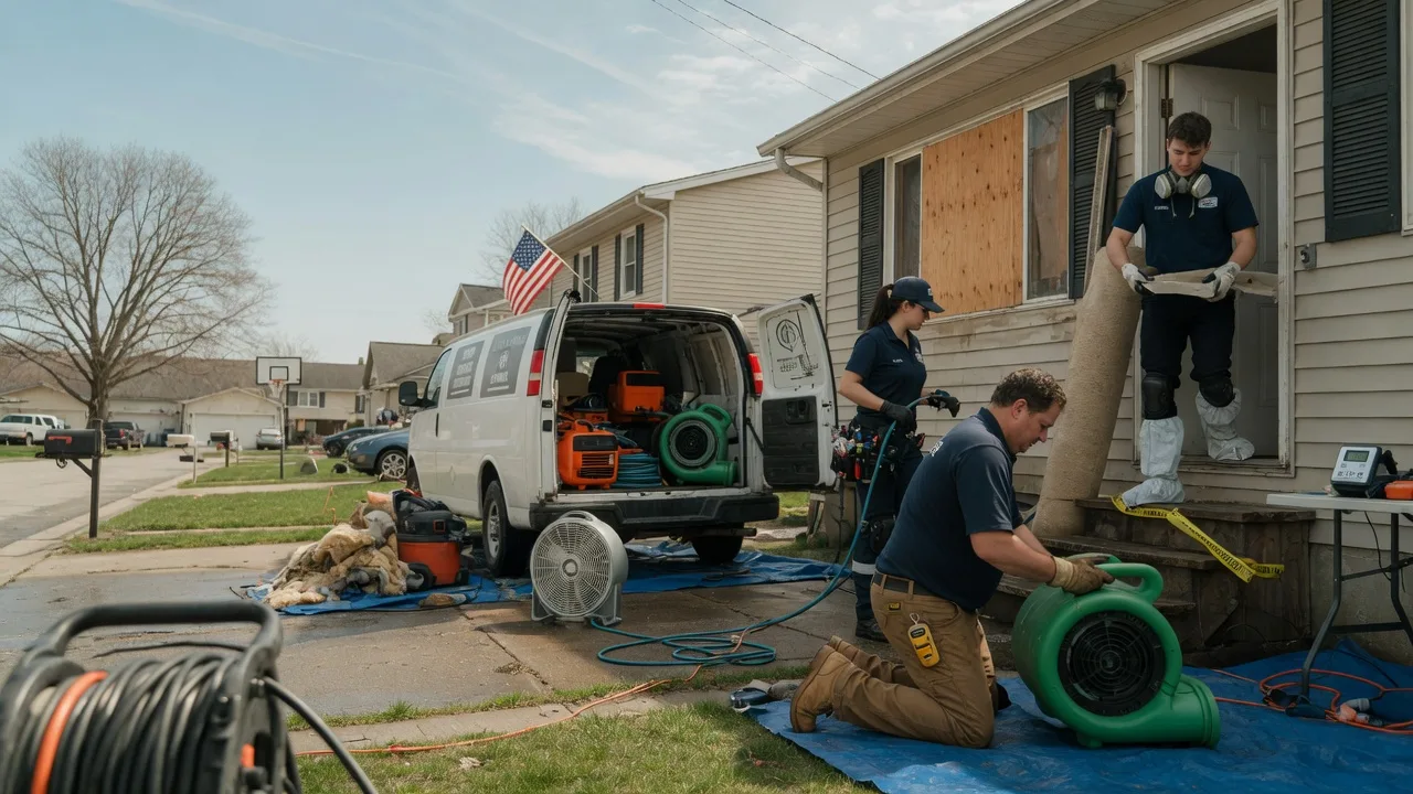 Water Damage Restoration in Great Bend, PA near me